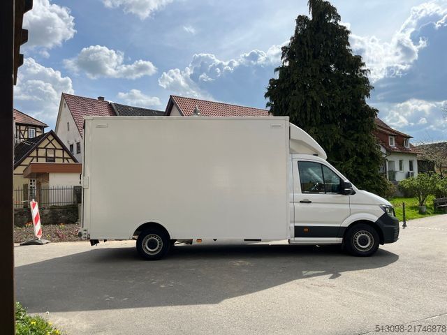 Transporter mit Koffer VOLKSWAGEN CRAFTER 2.0TDI XXXL KOFFER RAMPE KAMERA 177 PS