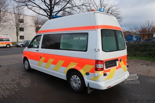 Vatrogasno vozilo VOLKSWAGEN T5 Transporter Hochdach lang/KTW/Klima/FN: A29