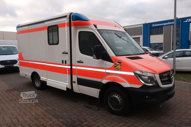 Autospecială de pompieri MERCEDES-BENZ Sprinter II 519 CDI / RTW / Klima / Automatik