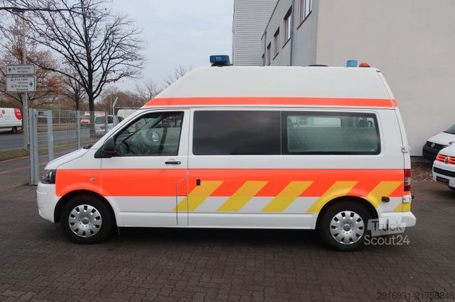 Vatrogasno vozilo VOLKSWAGEN T5 Transporter Hochdach lang/KTW/Klima/FN: 26