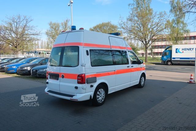 Brannbil VOLKSWAGEN T6 KTW Hochdach lang 1. Hand/ SHZ / Fzg. Nr:A65