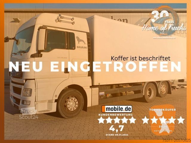 LKW mit Kofferaufbau MAN TGX 26.400 6x2-2 LL | XLX*NUR 125TKM*LBW 1,50to.