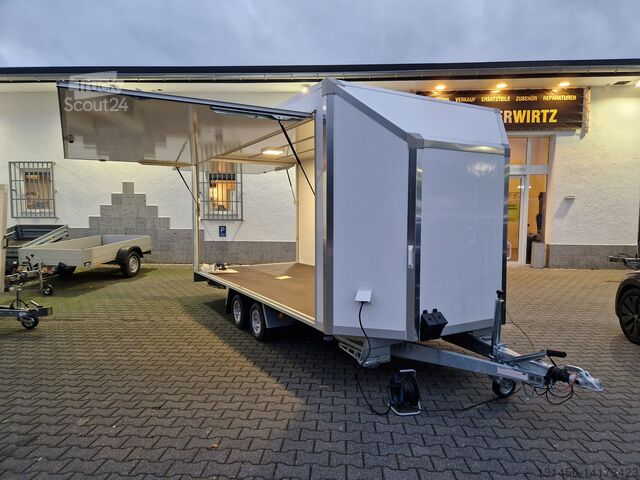 Other mobiler Messestand Event Trailer Präsentation isolierter Kofferaufbau aerodynamisch