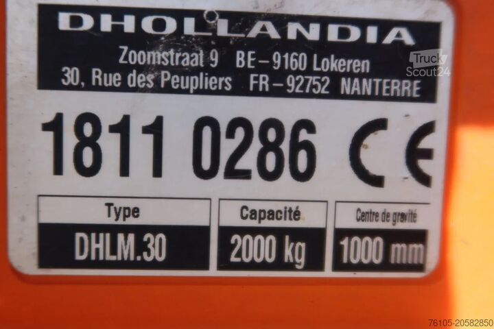 Valiză MAN TGL 12.250 Bakwagen + Laadklep DHollandia 2000 kg