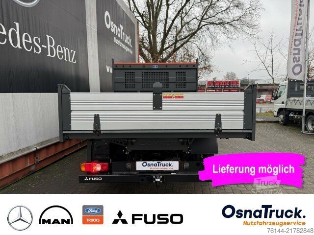 Kiepwagen bestelauto MITSUBISHI 3C15 AMT Hinterkipper+Box Automat.,Klima,AHK3,5t