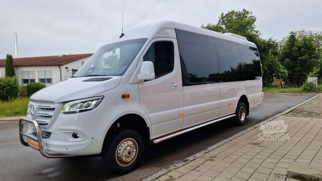 حافلة صغيرة MERCEDES-BENZ 519 Allrad 4 x 4 Vorlauffahrzeug neue ADA