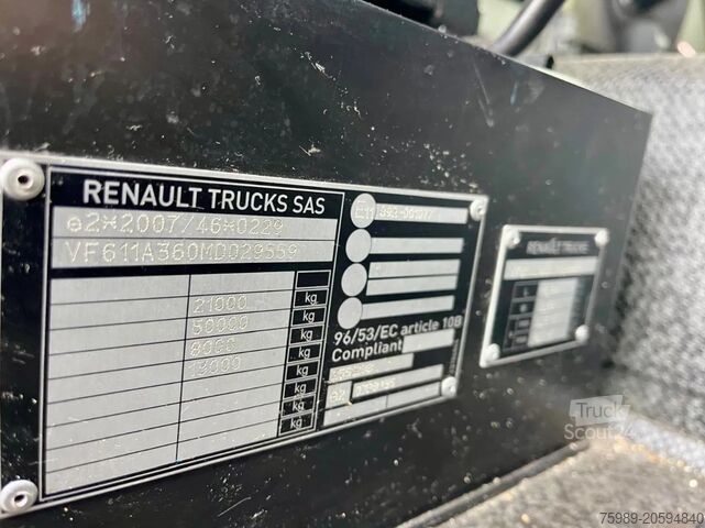 Standaard-SZM Renault T480 vin: VF611A360MD029559 THIS WEEK TO ZEEBRU...