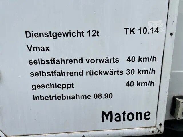 Stroje na výstavbu ciest Unimog U 1650 L (Railroad cleaning)