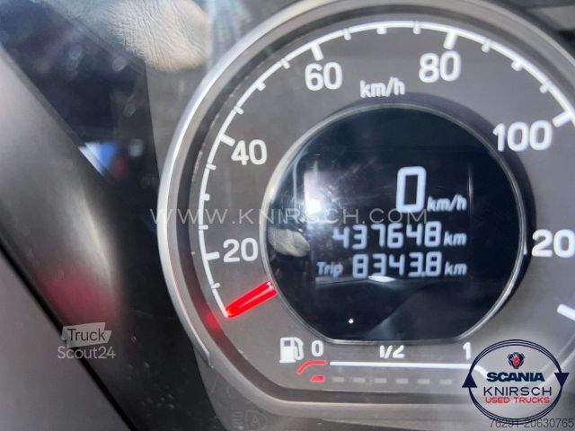 Nákladní vůz na nebezpečné materiály SCANIA R450A4X2NA PTO ADR FL