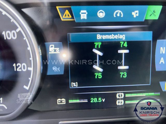 Nákladní vůz na nebezpečné materiály SCANIA R450A4X2NA  PTO  ADR FL