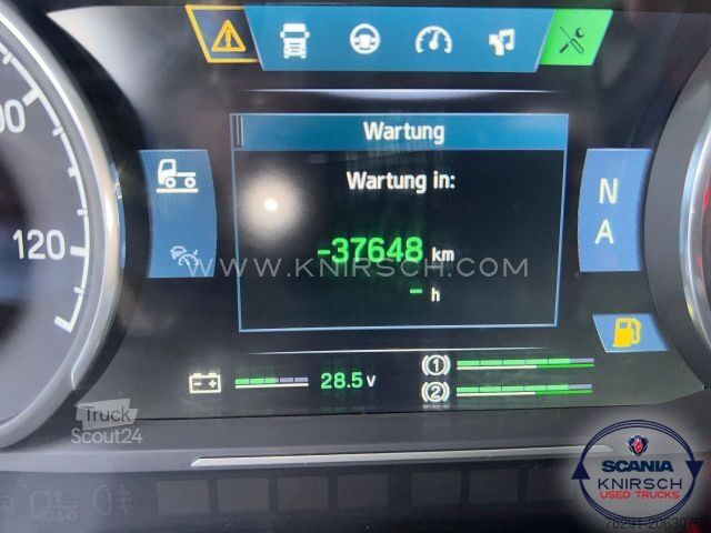 Nákladní vůz na nebezpečné materiály SCANIA R450A4X2NA  PTO  ADR FL