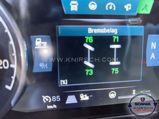 Nákladní vůz na nebezpečné materiály SCANIA R450A4X2NA  PTO  ADR FL