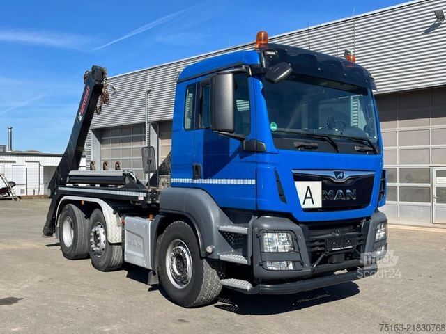 Absetzkipper LKW MAN TG-S 26.470 6x2 BL Absetzkipper Hiab Multilift