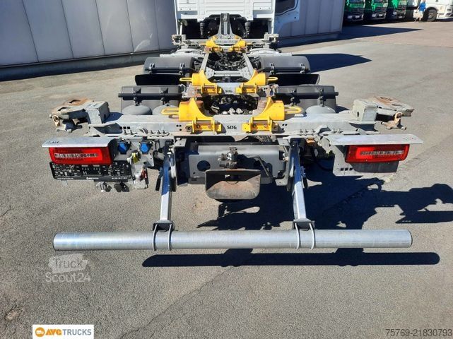 Výměnná nástavba nákladní vůz DAF XG+ 480 Multiwechsler Lenkachse Intarder 2xTank