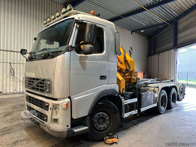 Hakenarmsystem Volvo FH12-420 8x4 HOOKLIFT AJK + CRANE EFFER 250 - 3...