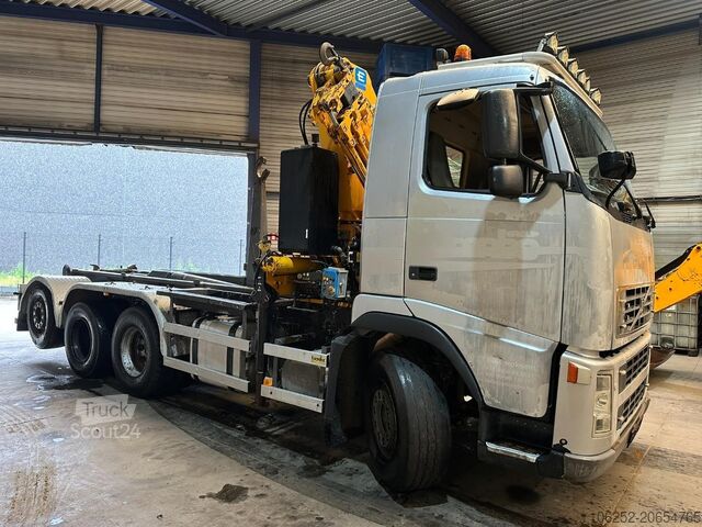 Hakenarmsystem Volvo FH12-420 8x4 HOOKLIFT AJK + CRANE EFFER 250 - 3...