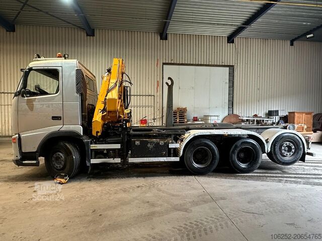 Hakenarmsystem Volvo FH12-420 8x4 HOOKLIFT AJK + CRANE EFFER 250 - 3...