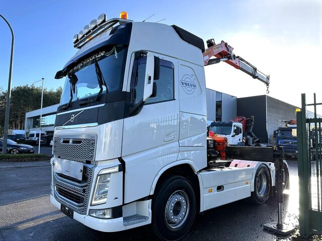 Autokrāna kravas automašīna Volvo FH 500 6X2 + CRANE PALFINGER PK16502 (2008) - E...