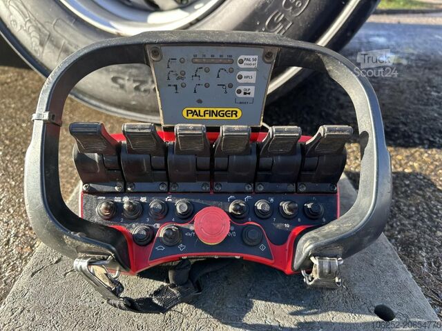 Autokrāna kravas automašīna Volvo FH 500 6X2 + CRANE PALFINGER PK16502 (2008) - E...