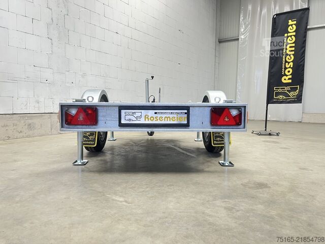 مقطورات منصة وناقلات متعددة الأغراض Vezeko Generator 1-Achser Maschinentransporter