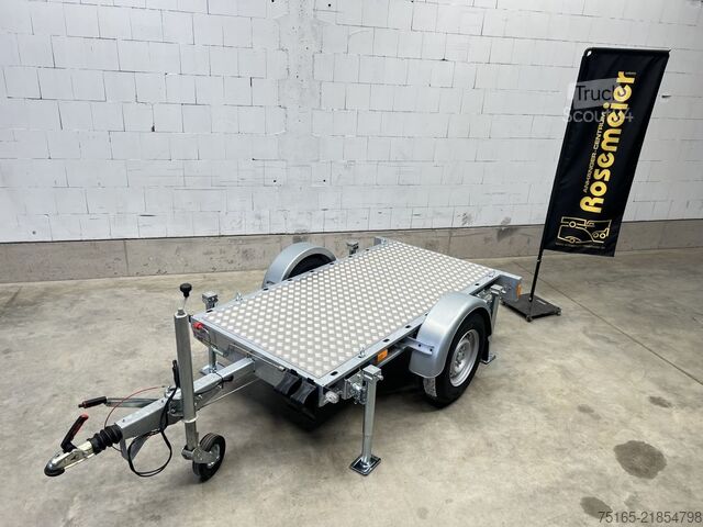مقطورات منصة وناقلات متعددة الأغراض Vezeko Generator 1-Achser Maschinentransporter