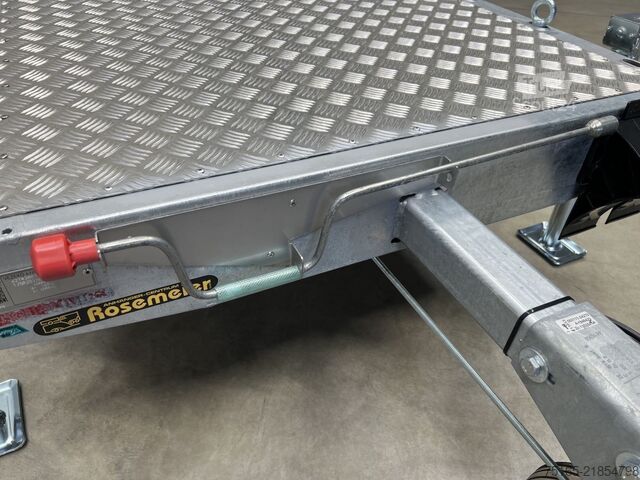 مقطورات منصة وناقلات متعددة الأغراض Vezeko Generator 1-Achser Maschinentransporter