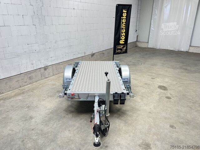 مقطورات منصة وناقلات متعددة الأغراض Vezeko Generator 1-Achser Maschinentransporter
