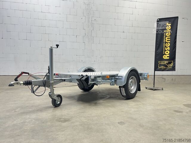 مقطورات منصة وناقلات متعددة الأغراض Vezeko Generator 1-Achser Maschinentransporter