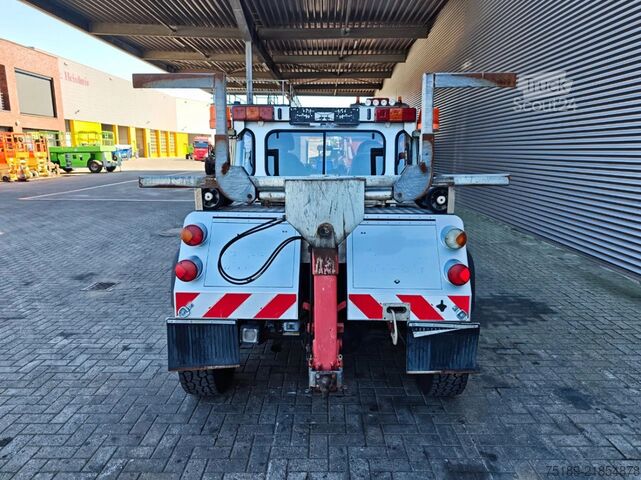 Bärgningsfordon Land Rover Defender 4x4 Hartmann Towfox 188/09 New Engine ...