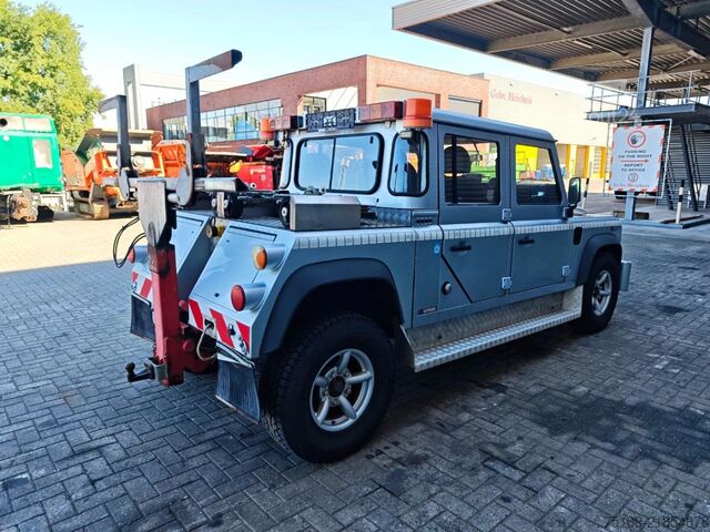 Bärgningsfordon Land Rover Defender 4x4 Hartmann Towfox 188/09 New Engine ...