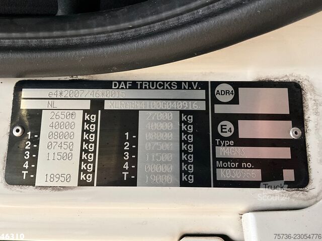  DAF FAG CF 290 Euro 6 Zoeller 20m³