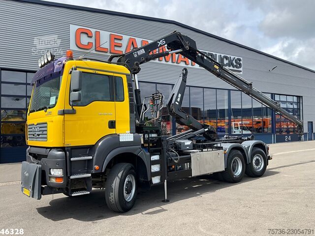  MAN TGA 28.350 6x4 Hiab 12 Tonmeter laadkraan