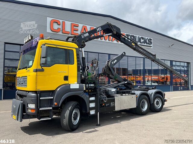  MAN TGA 28.350 6x4 Hiab 12 Tonmeter laadkraan