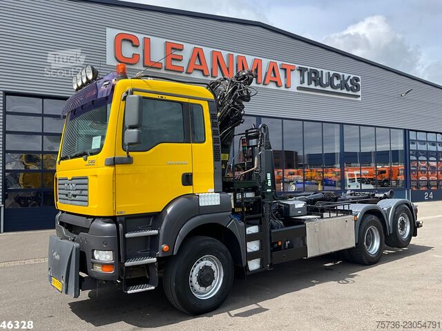  MAN TGA 28.350 6x4 Hiab 12 Tonmeter laadkraan