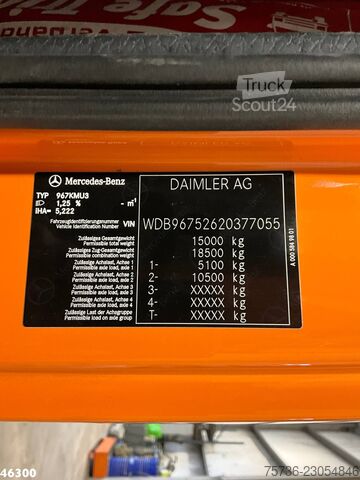  Mercedes-Benz Atego 1321 Euro 6 Bucher Cityfant 6000 Just 43...