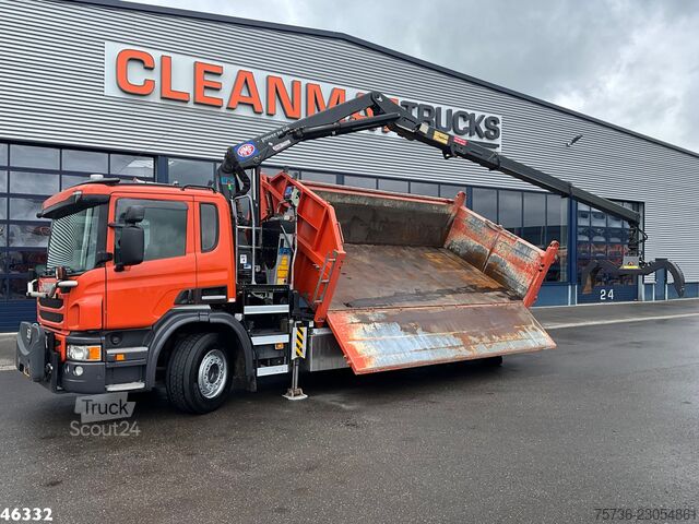  Scania P 320 HMF 14 Tonmeter Z-kraan Just 199.760 km!
