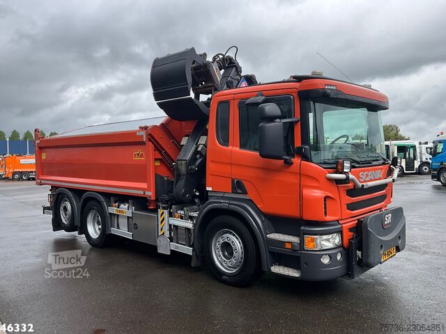  Scania P 320 HMF 14 Tonmeter Z-kraan Just 199.760 km!