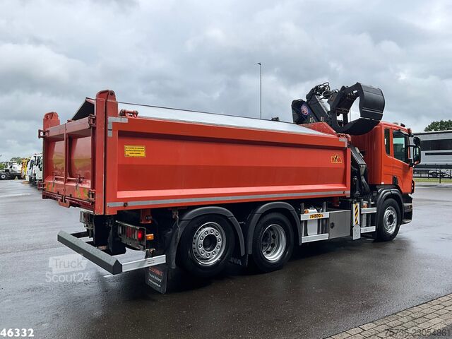  Scania P 320 HMF 14 Tonmeter Z-kraan Just 199.760 km!
