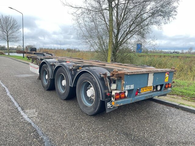 Container transport Pacton T3-010 Multichassis / BPW Axles / Drumbrakes / ...