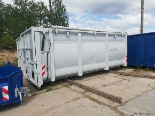 Ruloninė konteinerinė savivartis 38 cbm G&G