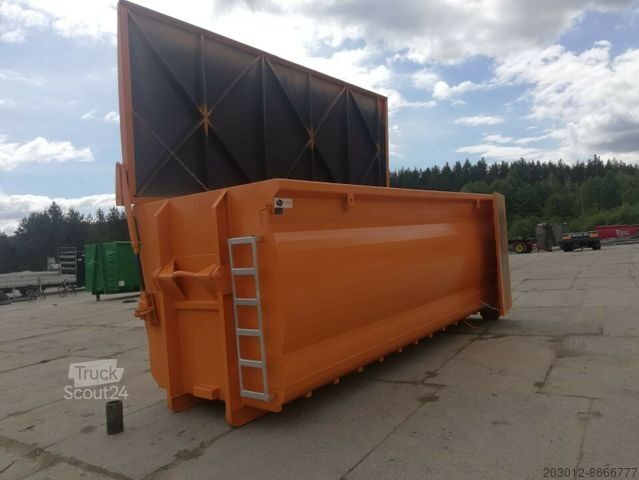 Ruloninė konteinerinė savivartis 38 cbm G&G