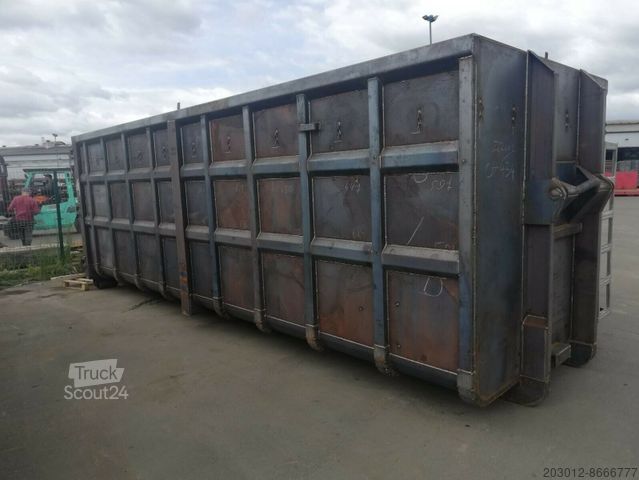 Ruloninė konteinerinė savivartis 38 cbm G&G