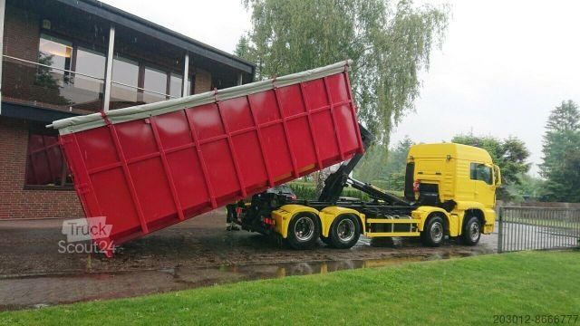 Ruloninė konteinerinė savivartis 38 cbm G&G