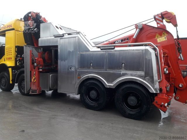 Abschleppwagen MERCEDES-BENZ Arocs 8x8  4153  G&G Wrecker