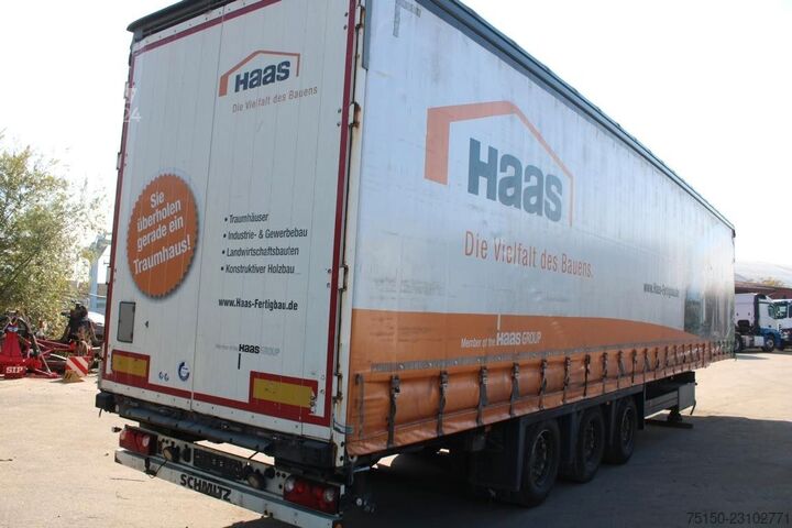 Åben sættevogn med presenning SCHMITZ CARGOBULL SCS 24/L-13.62 MB VARIOS Tautliner MEGA Nr.: 951