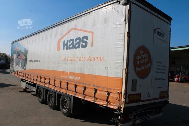 Åben sættevogn med presenning SCHMITZ CARGOBULL SCS 24/L-13.62 MB VARIOS Tautliner MEGA Nr.: 951