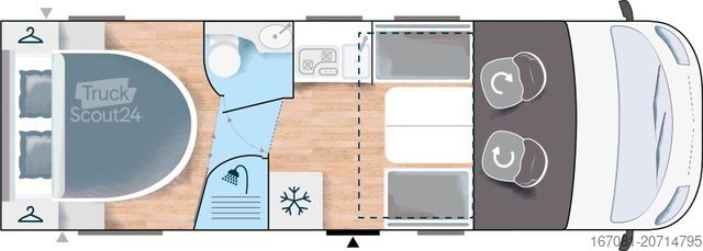 Integriertes Wohnmobil CHALLENGER Integriert Etape Edition 3048