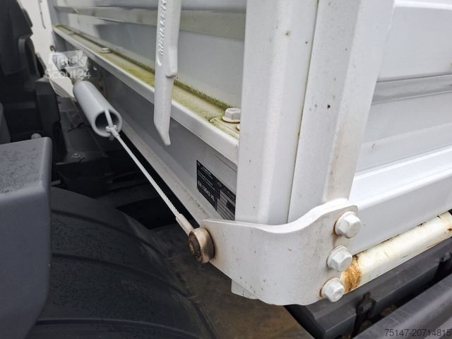 Driezijdige kipper bestelwagen MERCEDES-BENZ 818 K Atego Meiller AHK Klima Euro6E
