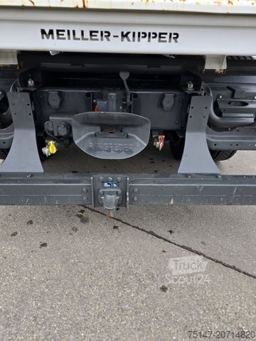 Driezijdige kipper bestelwagen MERCEDES-BENZ 818 K Atego Meiller 2xAHK Klima Euro6E