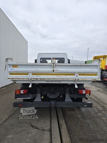 Driezijdige kipper bestelwagen MERCEDES-BENZ 818 K Atego Meiller 2xAHK Klima Euro6E